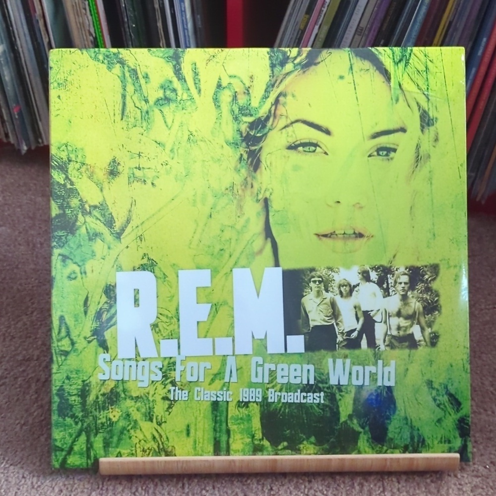 R E. M. - Songs For A Green World '89 Vinyl Record